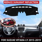Чехол для приборной панели автомобиля Suzuki Vitara LY 2015-2019, коврик, защита от солнца, коврик для приборной панели, коврик, Автомобильный Ковер