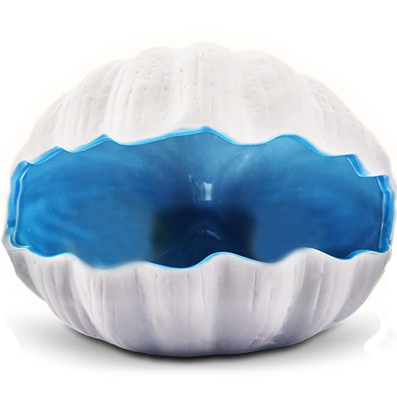 Домик для хомяков с керамическим корпусом фарфоровый Золотой Шелковый