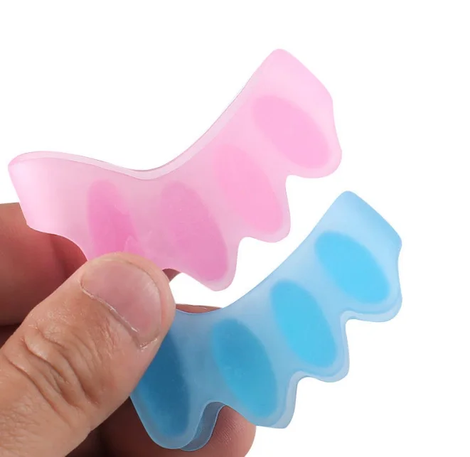 Ортопедический силиконовый разделитель для пальцев ног при вальгусной