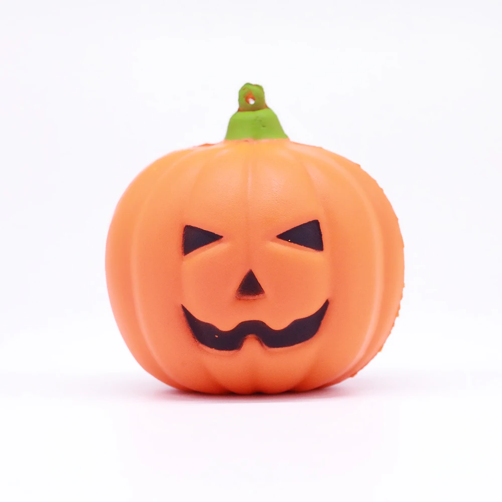 Small Pumkin Мягкие медленно растущие мягкие игрушки милые Kawaii Jumbo большой розовый единорог мультфильм животных мягкие игрушки Jumbo - Цвет: Small Pumkin