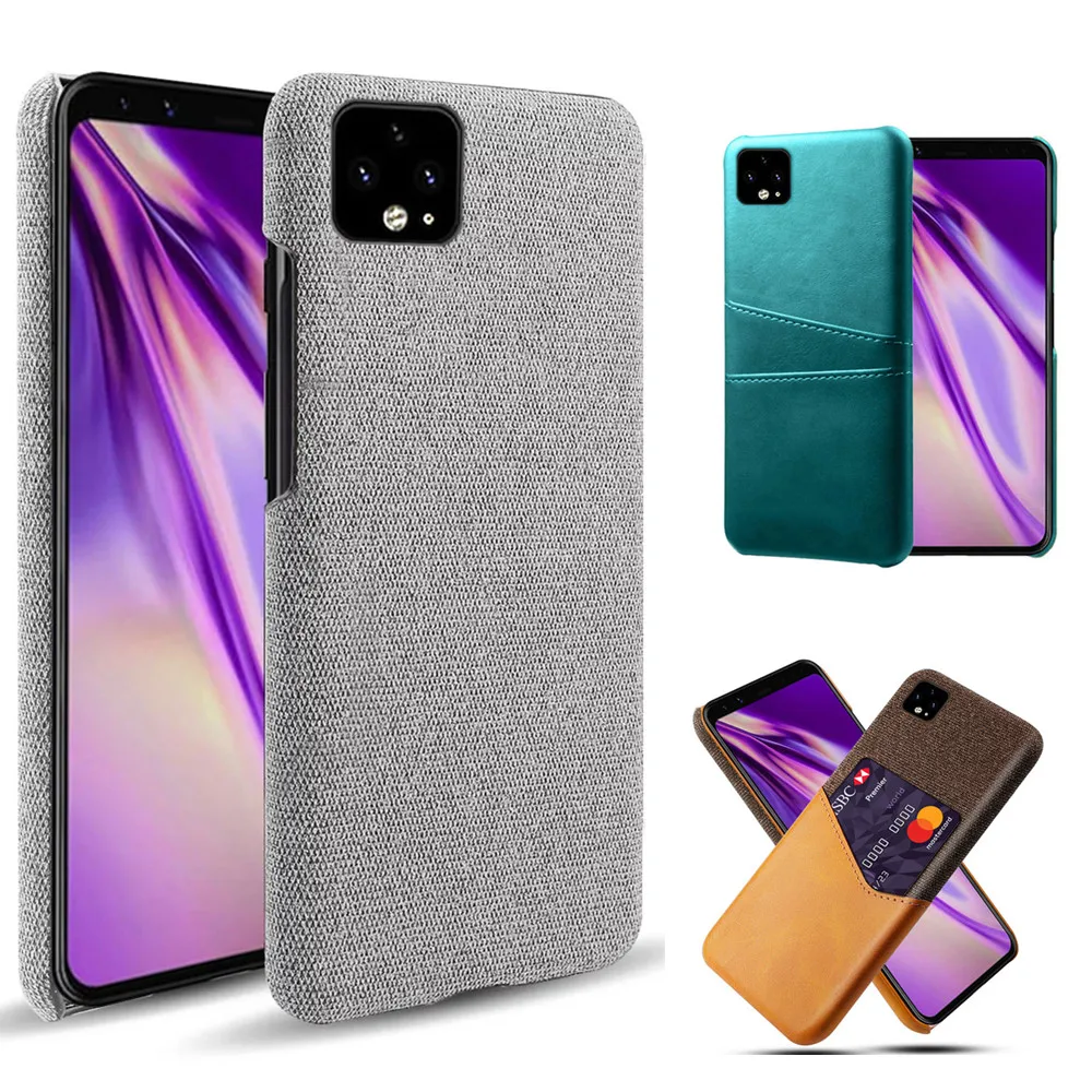 

Cloth Leather Cases For Google Pixel 5 XL 2 XL 2XL 3 XL 3XL 3A XL 4 XL 4XL 4A 5G Slim Retro Cloth Hard PC Phone Cover Funda capa