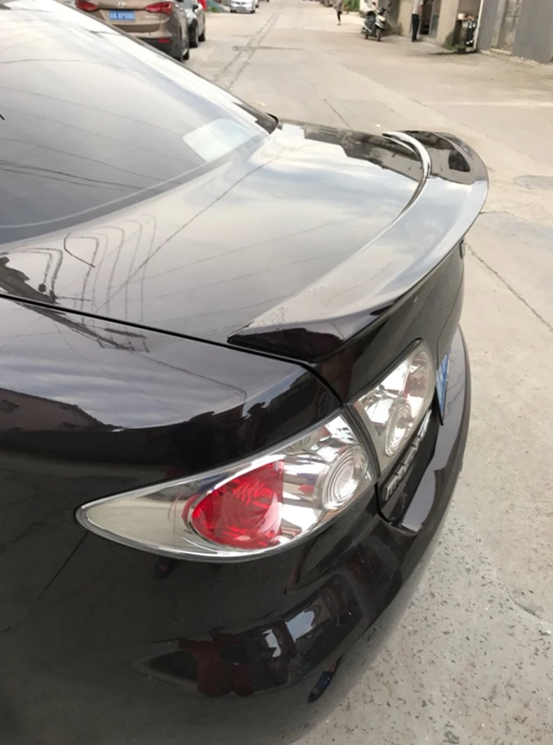 Спойлер для Mazda 6 2006 2013 спойлер автомобилей Sedan YCK цветной задний из АБС