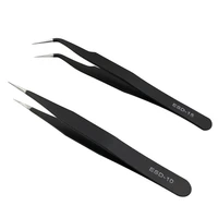 1mink eyelash extension tweezers beauty tools for lashes building matte eye lashes tweezers false eyelashes applicators t0337