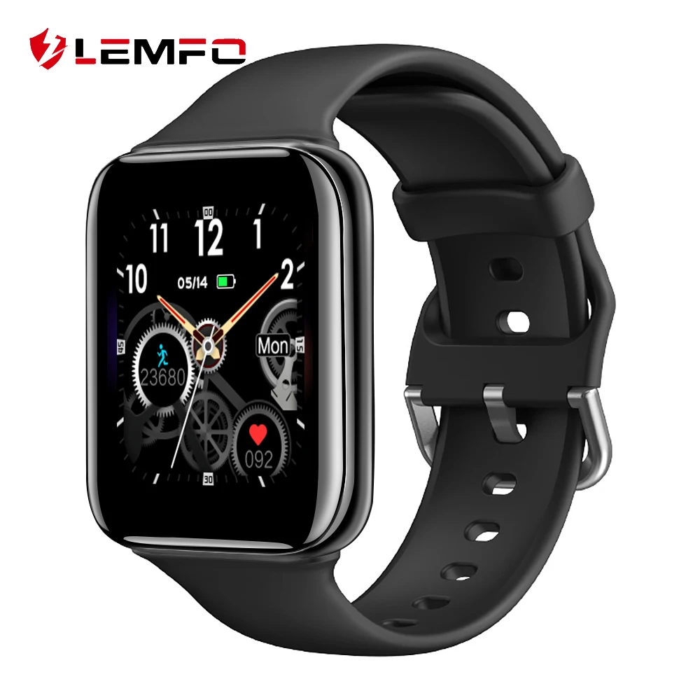 Смарт часы LEMFO с Bluetooth вызовом пульсометром кровяным давлением для мужчин и
