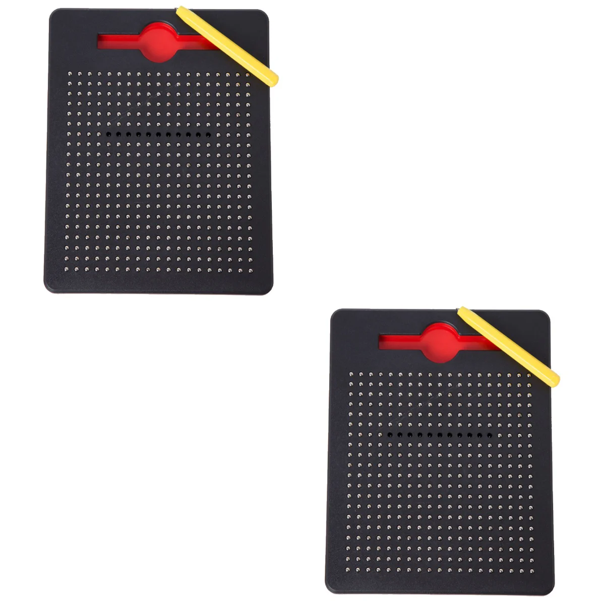 

2pcs Steel Magnetic Writing Board Sketchpad Drawing Boards Educational Playthings for Children Kids Black Size