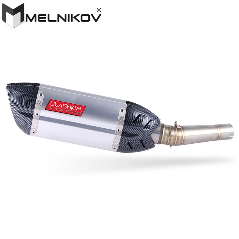 

Motorcycle Exhaust Muffler Link Pipe Exhaust Slip On Escape FOR HONDA NC700 NC700S NC700X NC750 NC750X Exhaust
