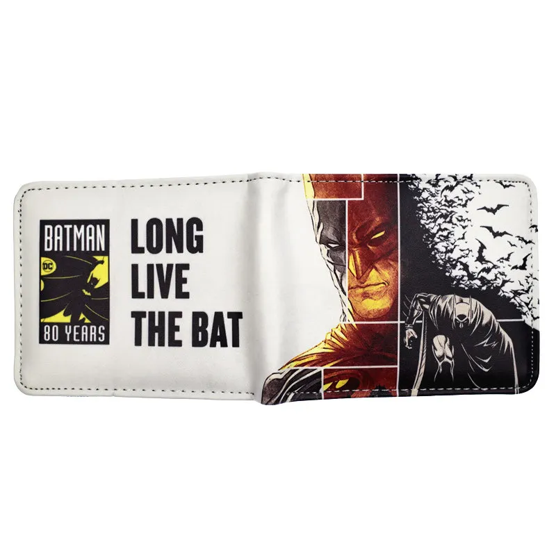 Классный дизайн кошелек «Бэтмен» DC Justice League кошелек высокого качества мужские кошельки с карманом для монет