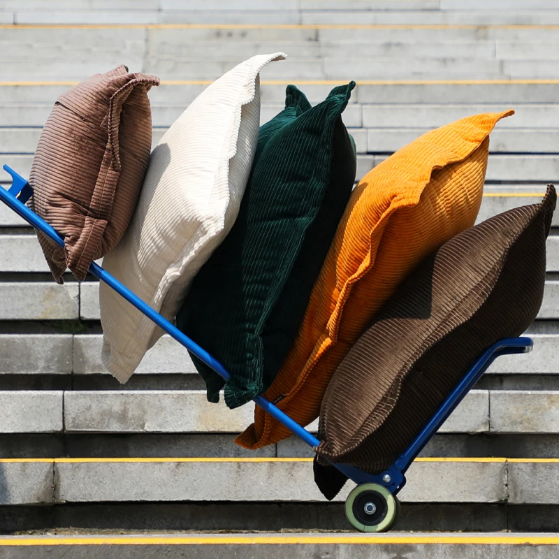 Вельветовый чехол для дивана гостиной уютные домашние декоративные подушки