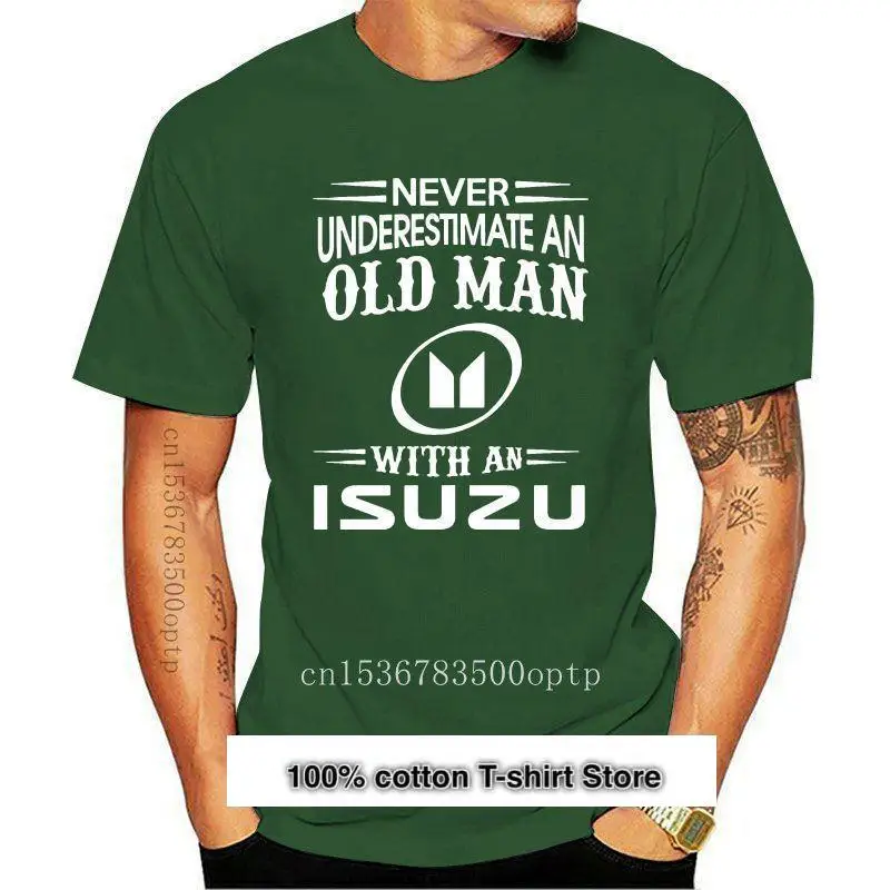 

Camiseta de coche Isuzu para hombres, ropa diverde broma Para Old Man D Max, подарок для родителей, papá, novedad, s-xxl