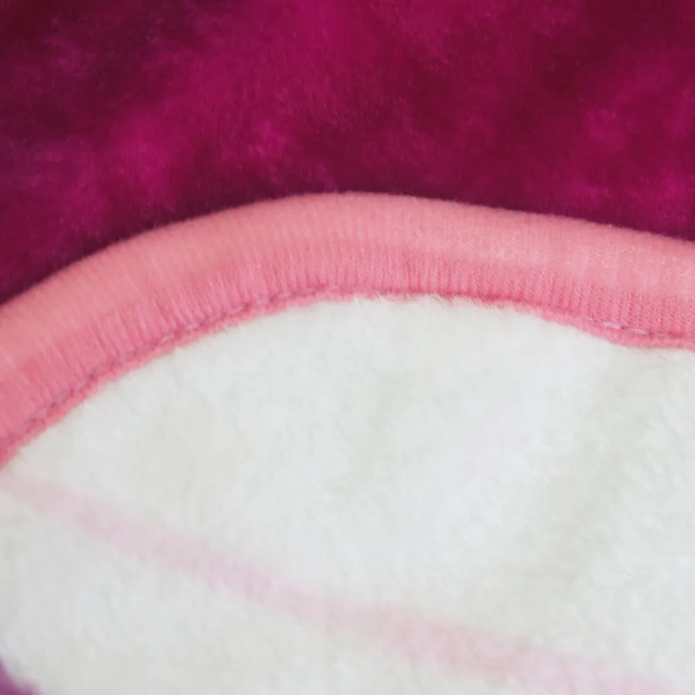 Теплое Флисовое одеяло для девочек розовое из мультфильма Холодное сердце Эльза