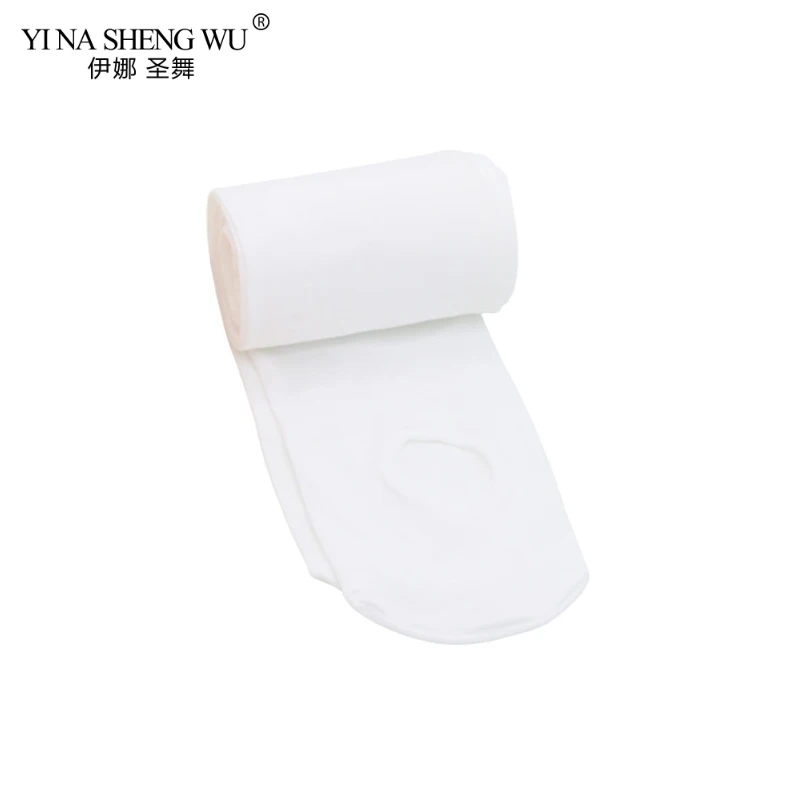 1pair White 60D Детские балетные трико для девочек, детские нейлоновые леггинсы для взрослых гимнастика, танцы, детские колготки-пачки, 3 пары, 2 пары, 1 пара - Цвет: 1pair White