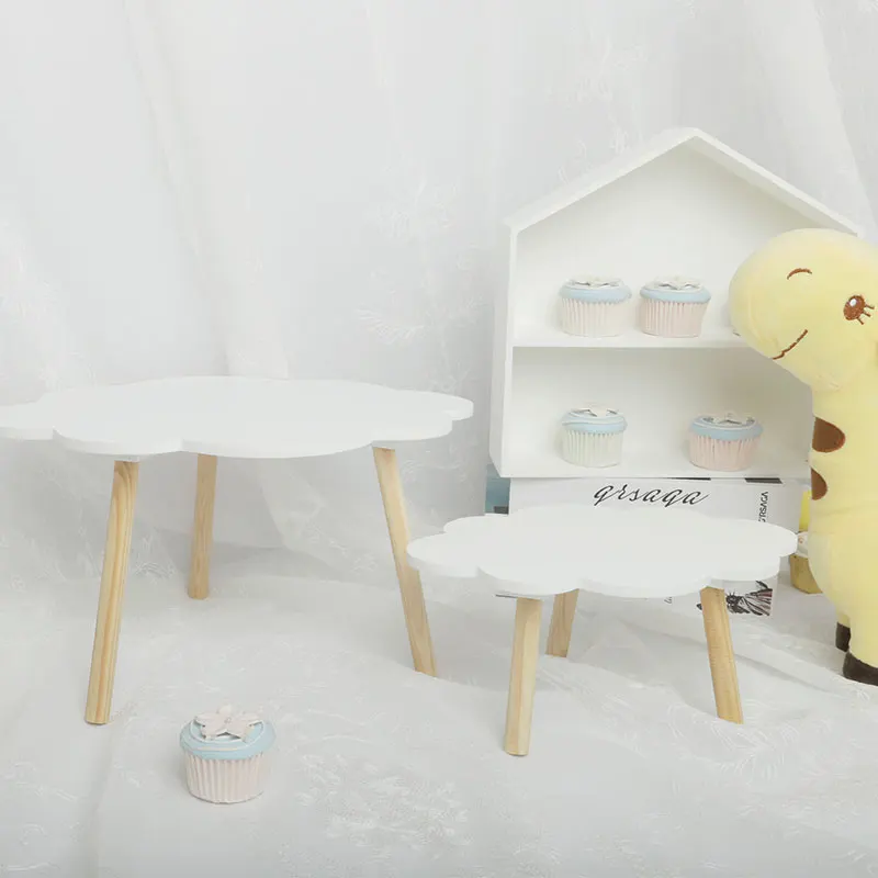 Деревянный домашний орнамент для кексов подставка торта десерта стола газона