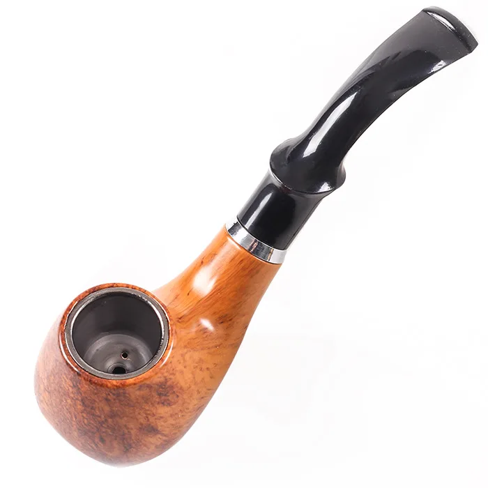 

Detachable Tobacco Pipe Men's Creative Old-fashioned Bakelite Resin Filter Portable Removable Tobacco Pipe Curved