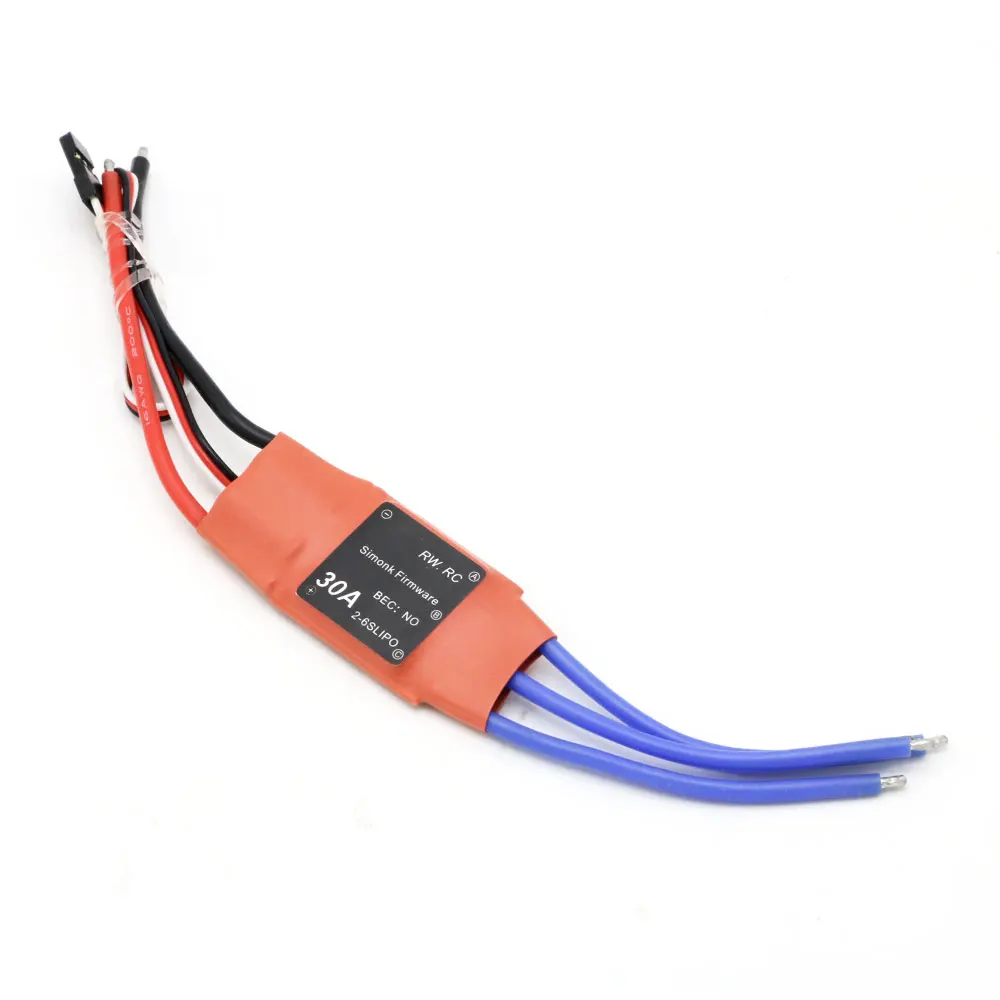 4 шт. Simonk прошивка бесщеточный ESC 10A/12A/15A/20A/30A/40A/50A/70A/80A для RC Мультикоптер вертолет