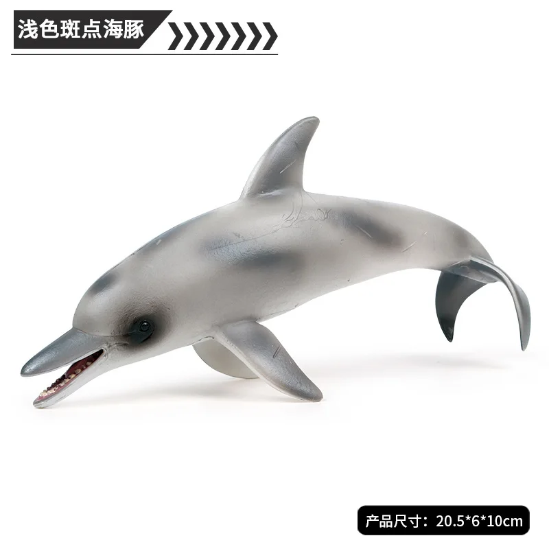 1 шт. новая сущность океан sealife пятнистый дельфин модель Морская жизнь животные