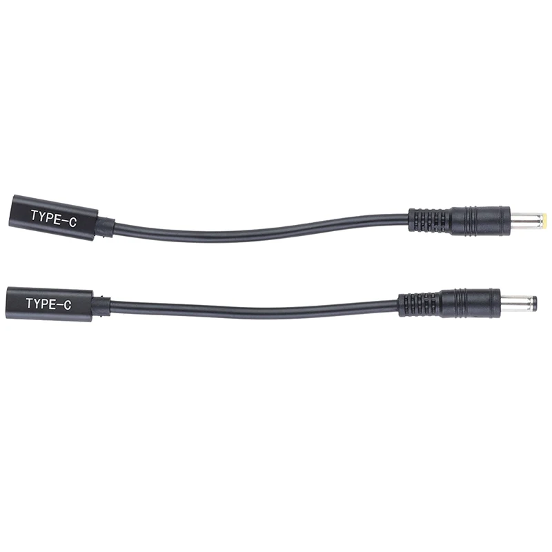 1Pcs Type C Female to DC 5525 5521 Male Power Charger Adapter Connector PD Cable | Компьютеры и офис