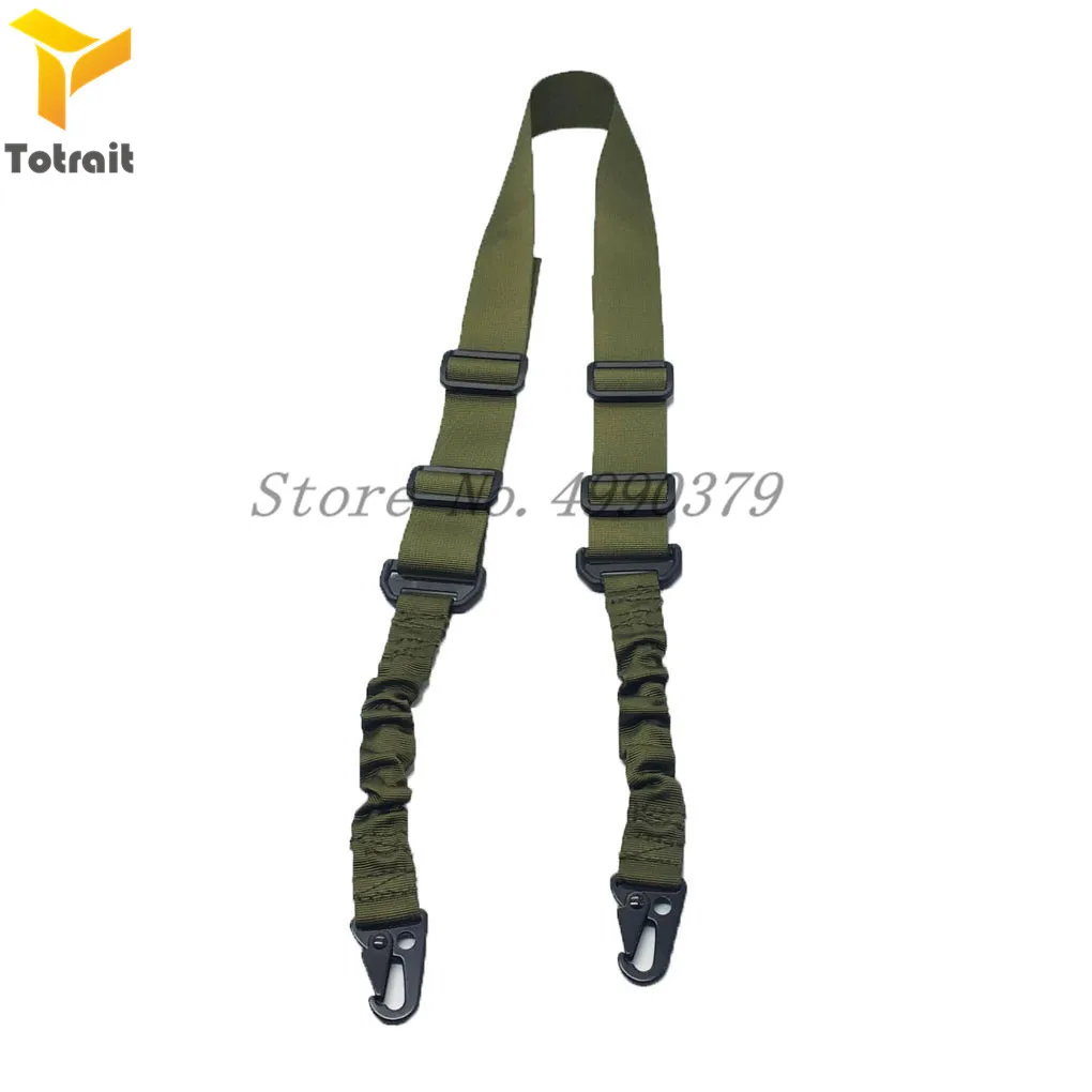 

TOtrait Tactical 2 Point Gun Sling Shoulder Strap Outdoor Rifle Sling With QD Metal Buckle Shotgun Gun Belt Hunting Gun Accessor