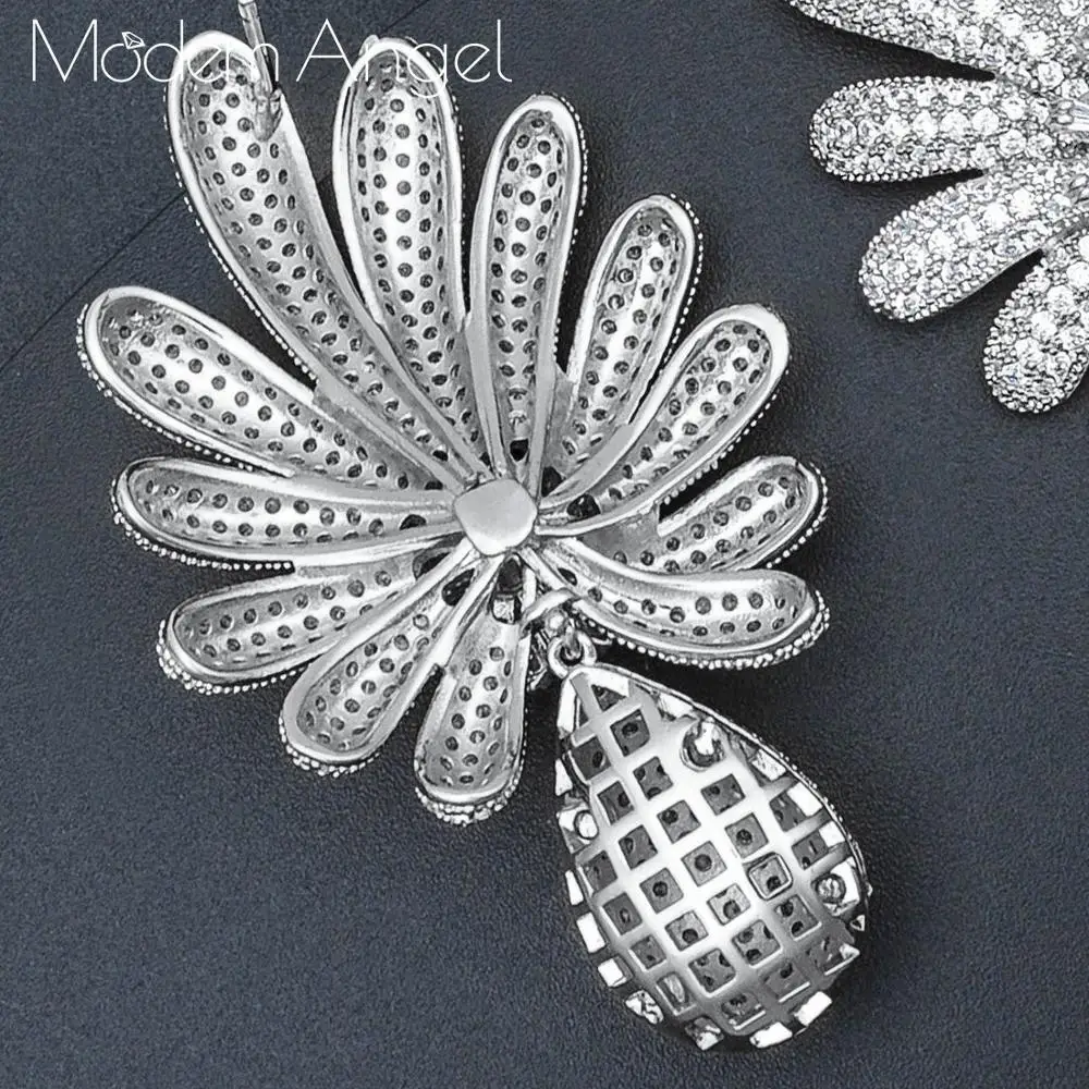 

ModemAngel Trendy Tassel Drop African Bride Earrings For Women Earrings Geometric Earring 2020 Brincos Female DIY Fashion Jewelr