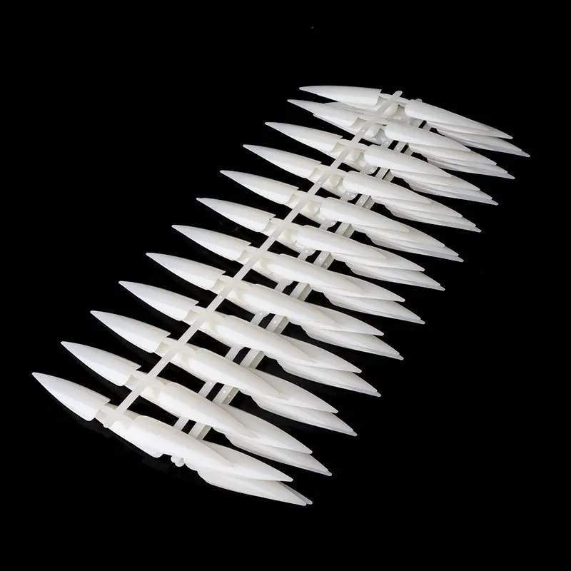 MSHARE 240 шт ногтей для украшения кончиков патч длинный стиль доска салон