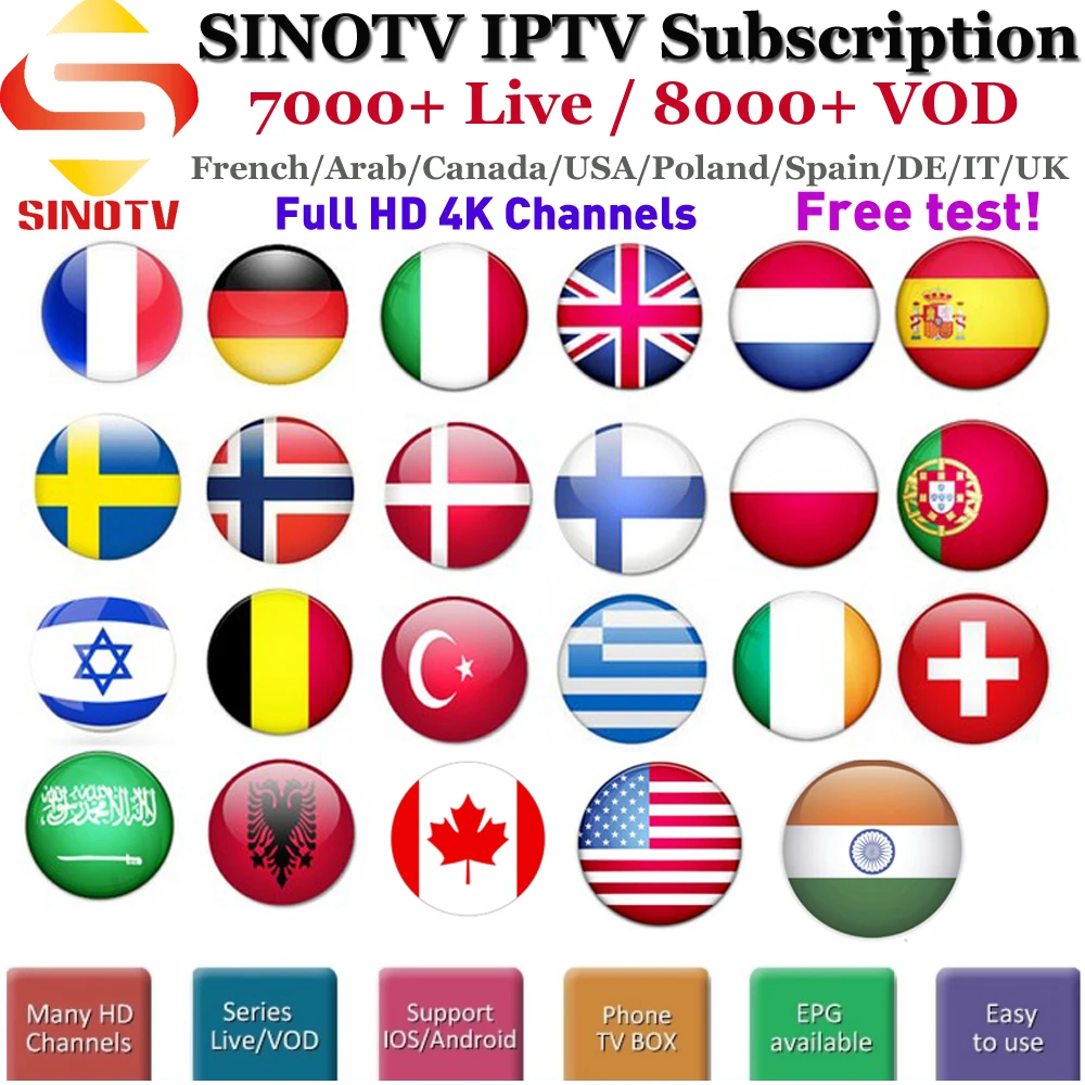 X96 Android tv box лучшее мировое IPTV подписка HD Франция арабский Европа Швеция Испания Канада Английский Великобритания Lation индийский Турция tv