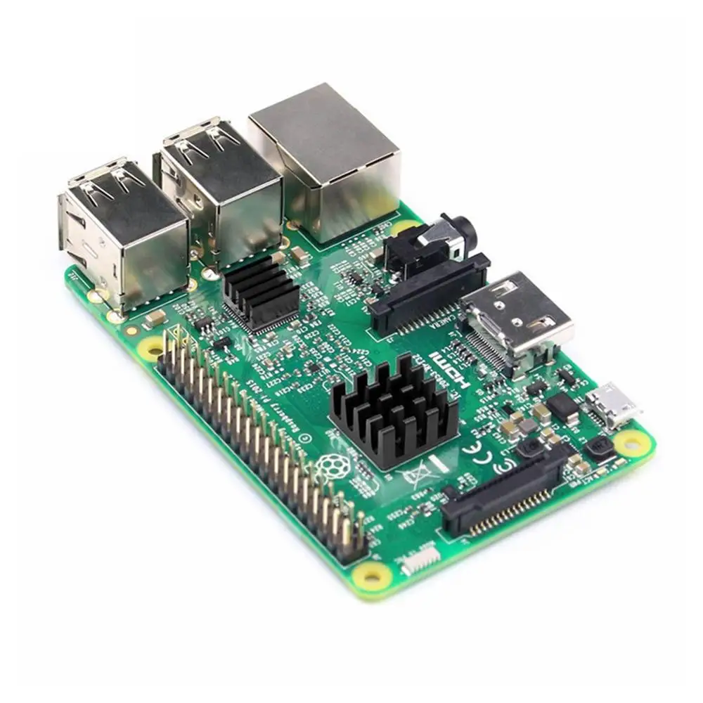 

20 - 600 Set Aluminum Heat Sink Cooling Sink Computer Cooler Pads 2Pcs Kit Radiator For Raspberry Pi Black