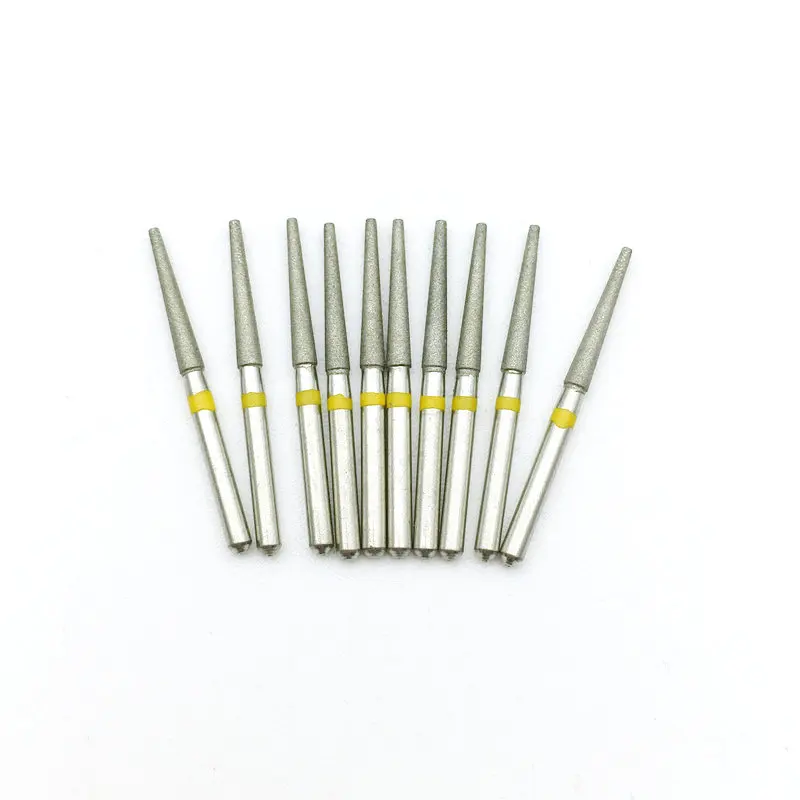 10 шт. Стоматологические алмазные Буры для стоматологии высокоскоростного