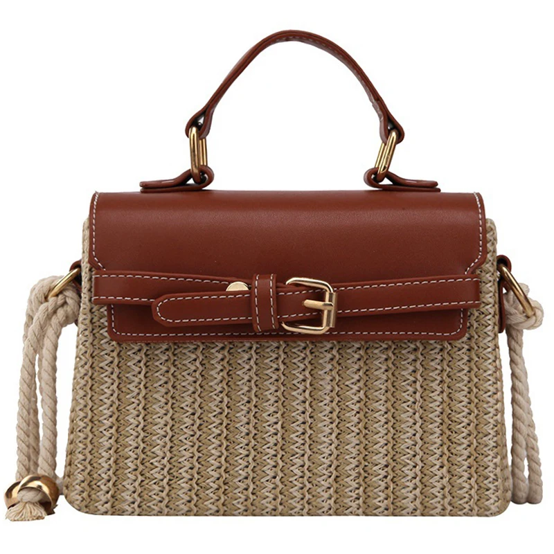 

Модные Плетеные дамские сумочки, роскошные дизайнерские кожаные сумки на плечо, маленькие квадратные пакеты через плечо для женщин