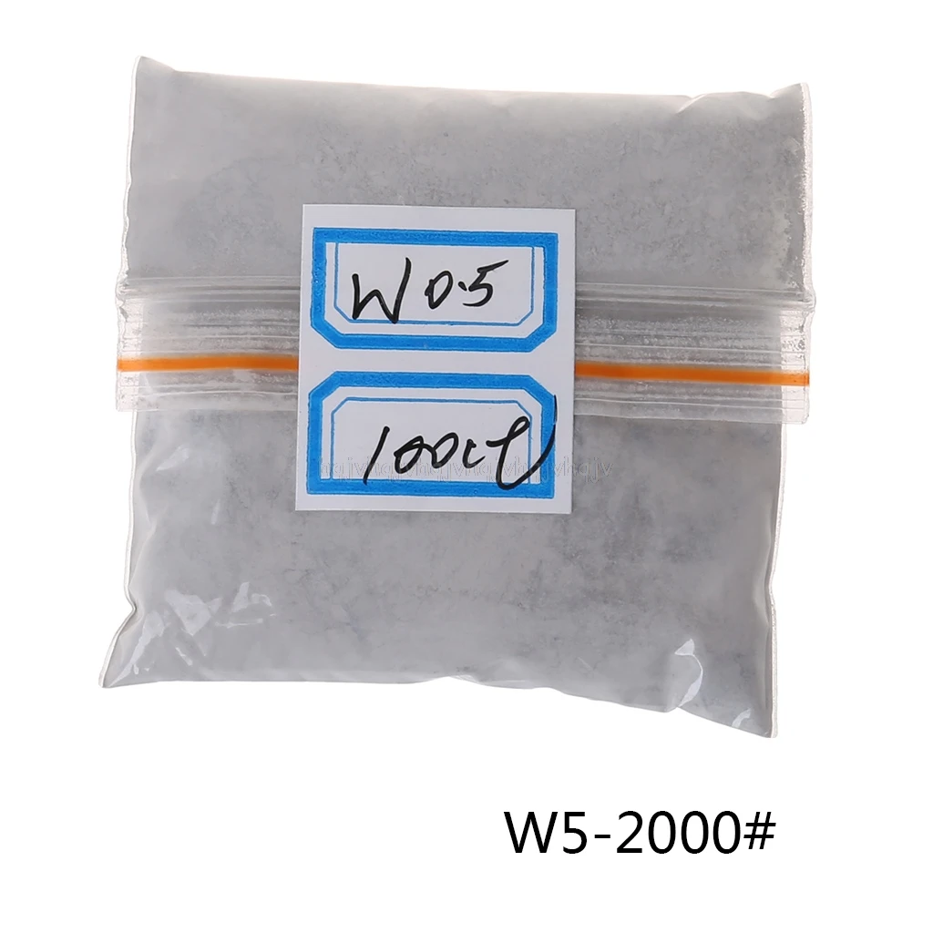 W0.5 100 карат/20 г W0.5 до W40 Полировочный порошок Алмазный микрон порошок полировальные инструменты для драгоценных камней Нефритовая керамика Карбид Je10 19 - Цвет: W0.5