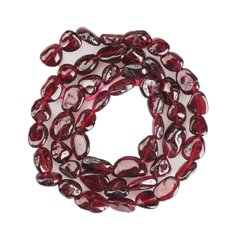 Натуральный овальный камень темно-гранатные бусины 4-6 мм 7-9 15 дюймов граненые