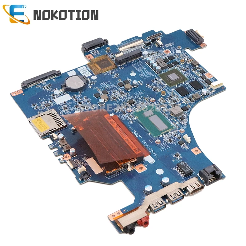 NOKOTION материнская плата для ноутбука sony Vaio SVF15 SVF153 D0HKDMB6D0 A1971750A SR1EK I3-4005U 1,7 ГГц процессор GT740M основная плата работает