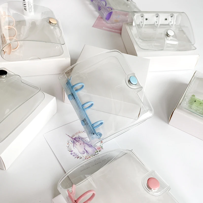 Металлическая трехдырчатая мини-катушка в виде листа Прозрачная ПВХ крышка