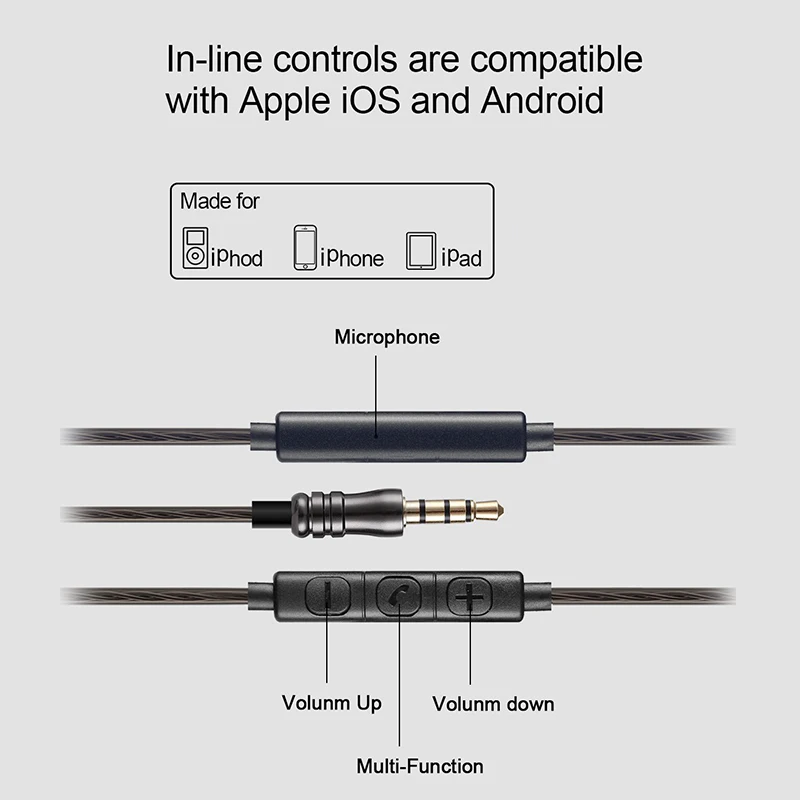 Динамические наушники с 6 движущимися катушками проводная гарнитура