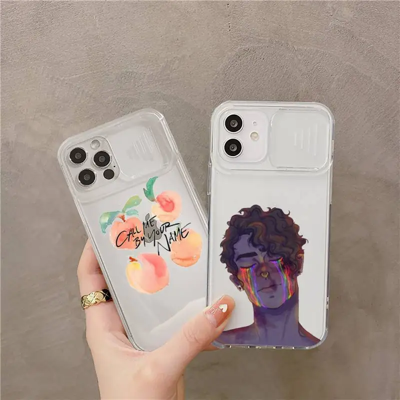 

Call Me by Your Name Phone Case for iPhone 11 12 pro mini 7 8 Plus X XS XR Max Shockproof Bumper Clear Back Cover