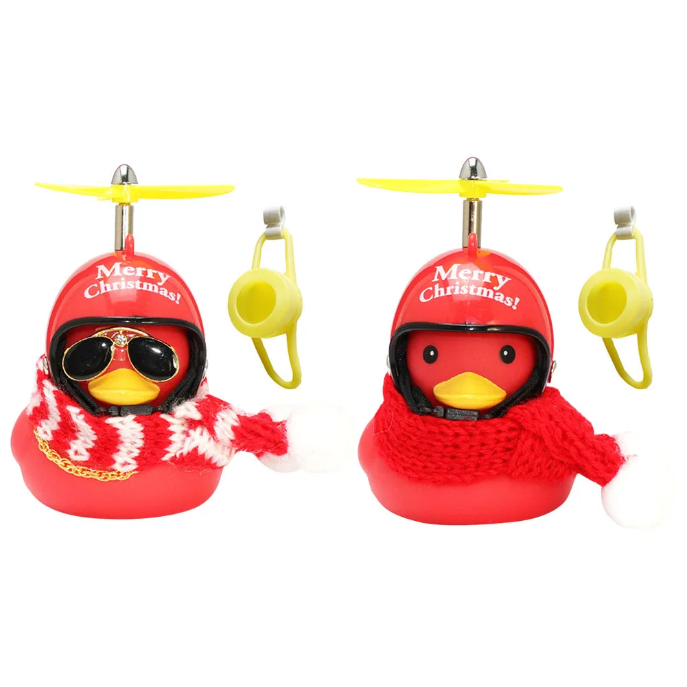 

Car Duck with Helmet Broken Wind Small Yellow Duck Road Bike Motorcycle Helmet Riding Cycling Car Accessories Decor