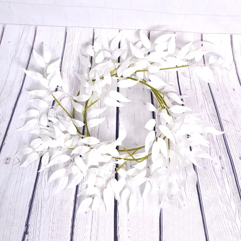 

160cm Hanging Eucalyptus Garland Artificial Plants Vine Willow Leaf Rattan Garden Home Decor Party Wedding Props Christmas Decor