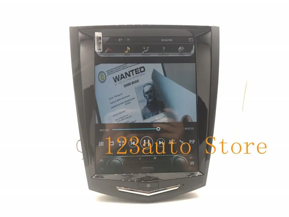 10 4 ''вертикальный экран Tesla Style Android 9 0 автомобильный DVD GPS плеер Радио Навигация