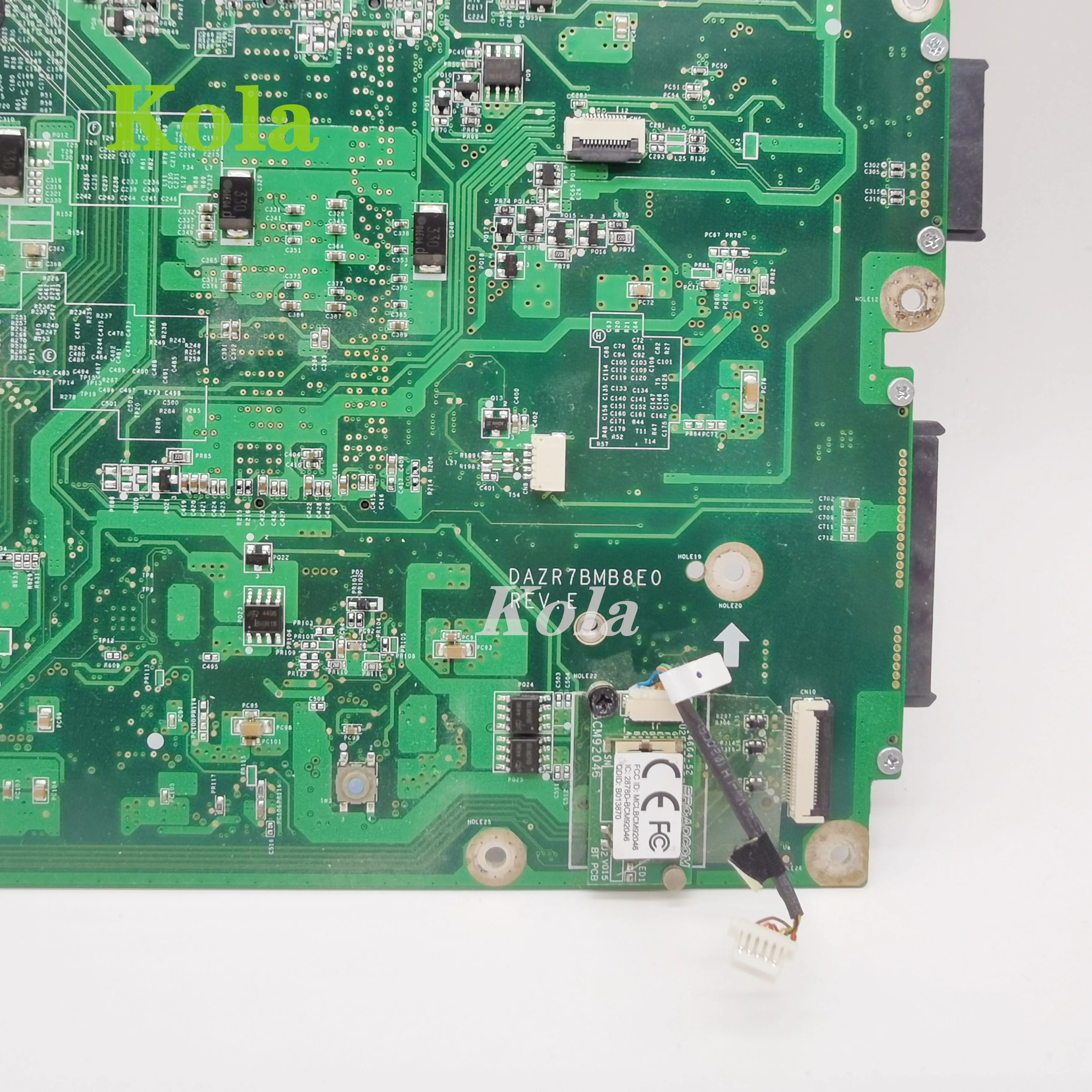 Материнская плата для ноутбука Acer ASPIRE 5820 5820T 5820TG MB.PTN06.001 MBPTN06001 DAZR7BMB8E0 HM55 DDR3 100%