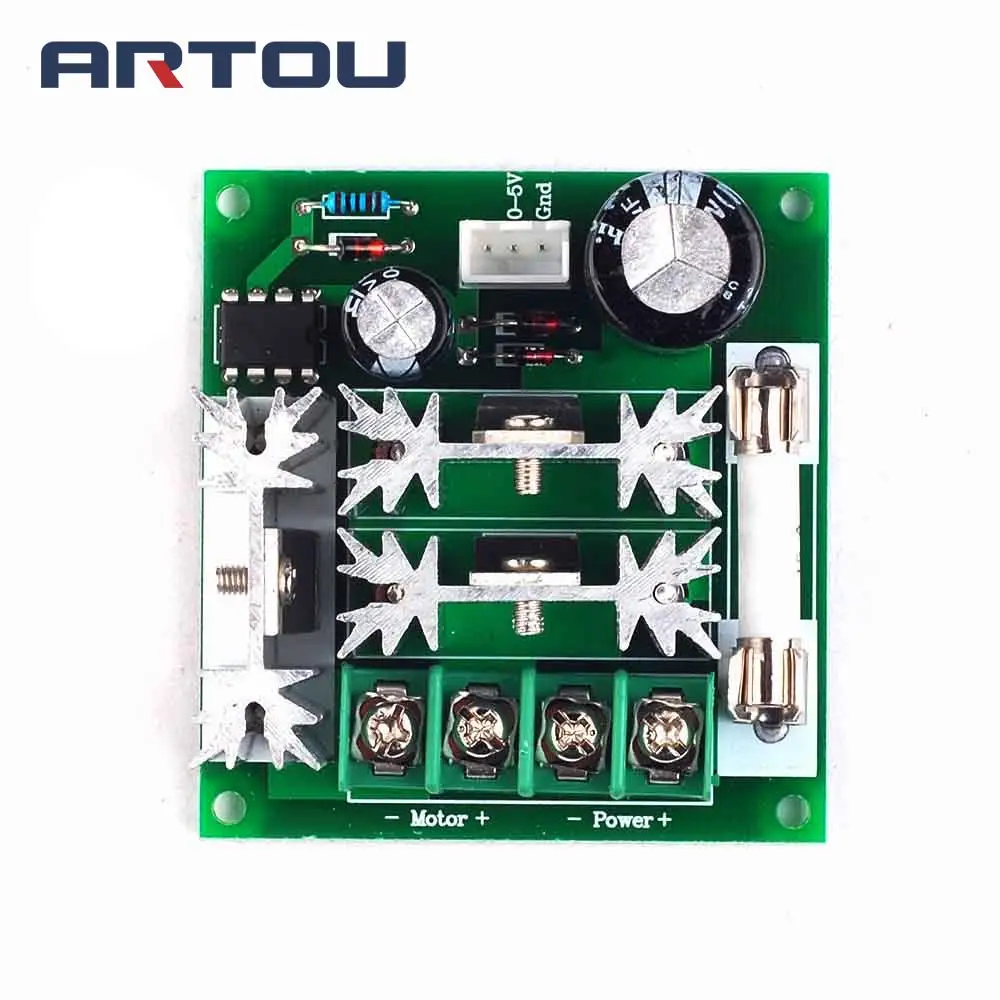 6 в-90 в 15A ширина импульса ШИМ контроллер скорости двигателя постоянного тока PLC