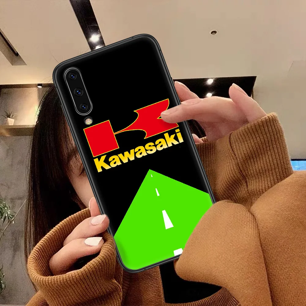 

Kawasaki Ninja Moto Phone Case For Samsung Galaxy A 3 5 7 8 10 20 20E 21S 30 30S 40 50 51 70 71 black Etui Soft Waterproof