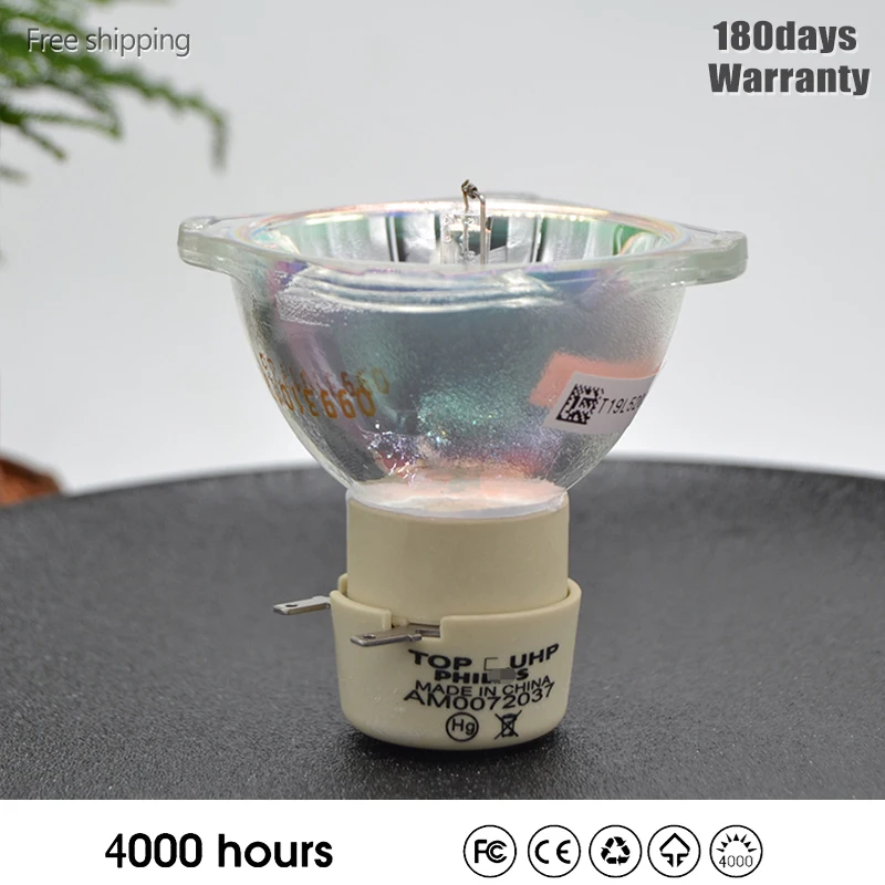 

Оригинальная лампа NP18LP для NEC V300X V300W V300WG 100% + VE282, VE281X, VE281, высокая яркость NP-V300W, гарантия 60003259 дней
