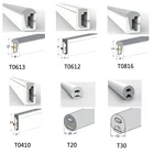 Неоновая Светодиодная лента WS2812B SK6812, гибкая уличная Водонепроницаемая s-лампа в виде симфонии из силикагеля, 5 В, RGBW