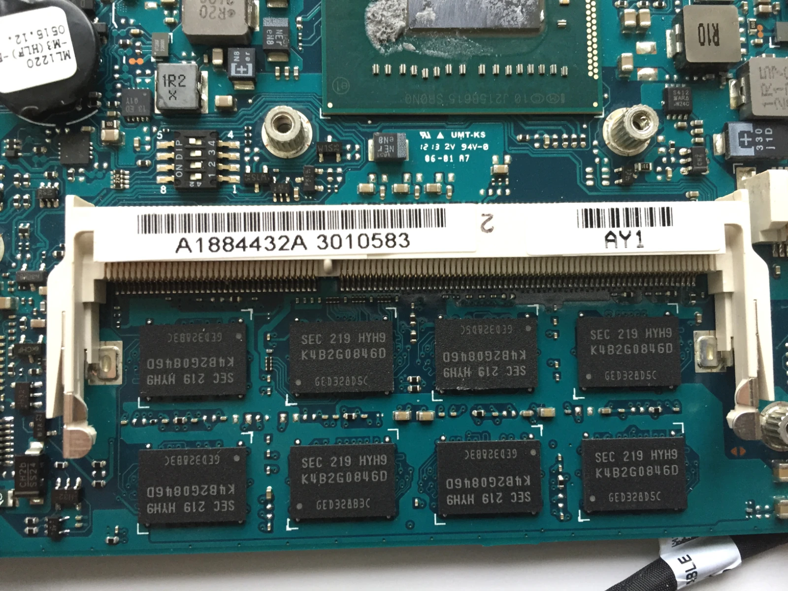 High quality A1884432A For Sony Vaio SVS SVS13 Laptop Motherboard MBX-259 SR0N0 I5-3210M HM76 N13P-LP-A2 2GB DDR3L 100% tested | Компьютеры