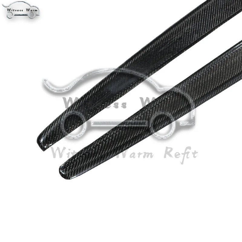 F30 Боковой бампер для губ разделители из углеродного волокна Боковая юбка фартук