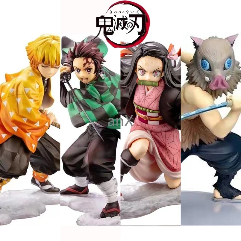 Фигурка аниме рассекающий демонов фигурка киметасу No Yaiba Q Posket Kamado Tanjirou Nezuko Agatsuma