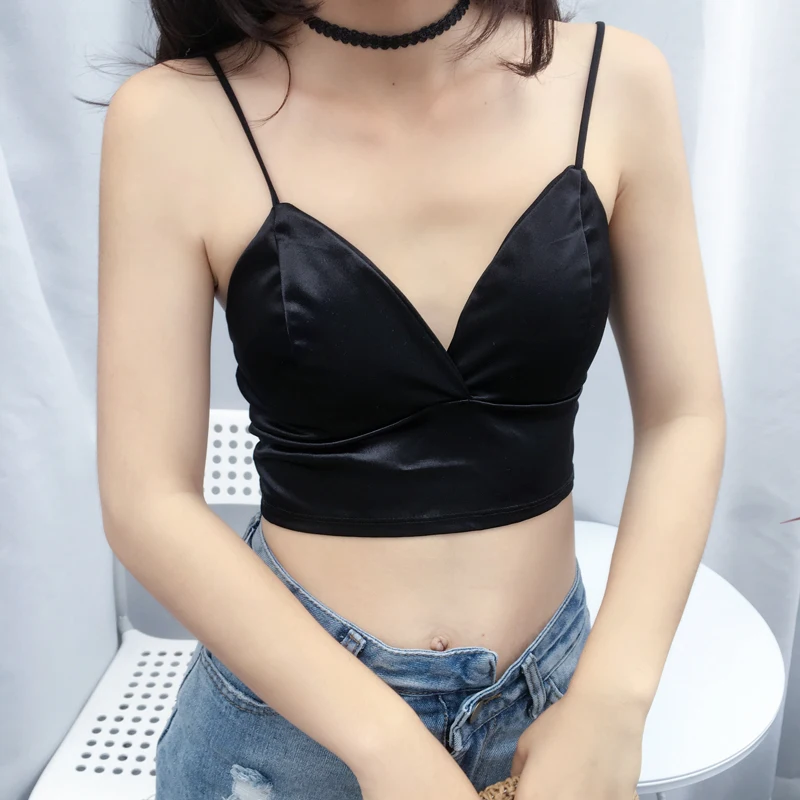 Топ женский кружевной на тонких бретелях | Женская одежда