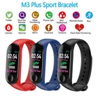 M3 спортивные умные часы-браслет Heart Rate Monitor Водонепроницаемый смарт-браслет Smartband фитнес-трекер часы для мужчин и женщин
