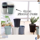 3 шт., пластиковые квадратные горшки для растений