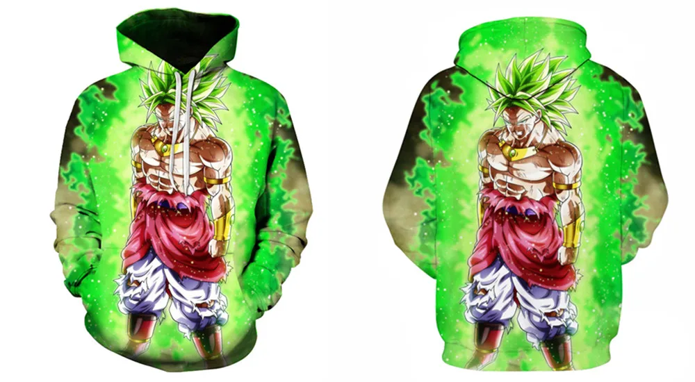 Дизайн Dragon Ball Z Goku толстовки DBZ толстый Гоку печать 3D Толстовка с капюшоном для мужчин и женщин Harajuku верхняя одежда унисекс Толстовка