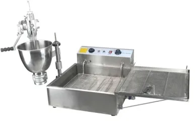 Машина для изготовления пончиков и шаров поставляется с 3 различными моделями |