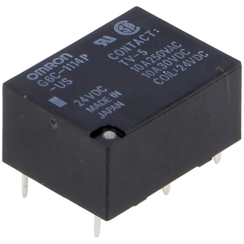 

10Pcs 100%Original New G6C-1114P G6C-1114P-US G6C-1114P-5VDC G6C-1114P-12VDC G6C-1114P-24VDC 4PINS 10A 24VDC Power Relay